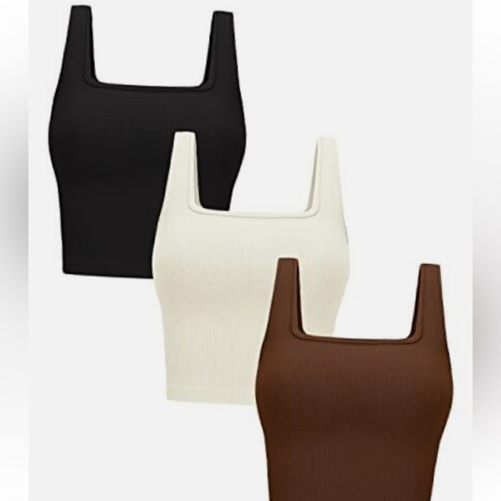 Crop Top Tank Set New!